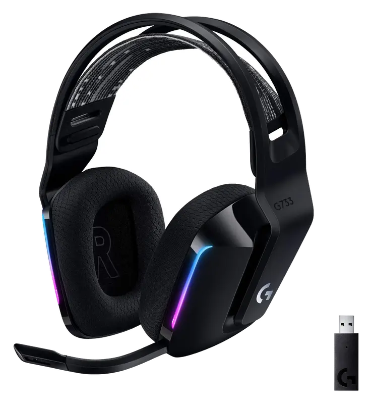Logitech G G733 Lightspeed Auriculares con Micrófono Inalámbricos