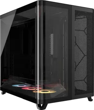 CORSAIR Air 5400 RS-R ARGB Caja para PC semitorre panorámica de Triple cámara