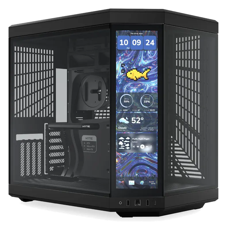 Hyte Y70 Touch Infinite Dual Chamber ATX Mid Tower