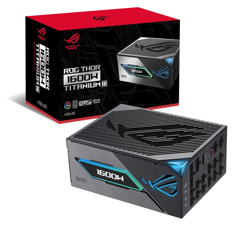 ASUS ROG Thor 1600W Titanium III Fuente de alimentación
