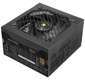 mars gaming mpb750psi/ 750w/ Ventilador 14cm/ 80 Plus Gold