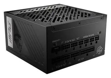 MSI MPG A1000G Bloc d'alimentation PCI-E5 ATX 1000 W Avec Gestion Des câbles