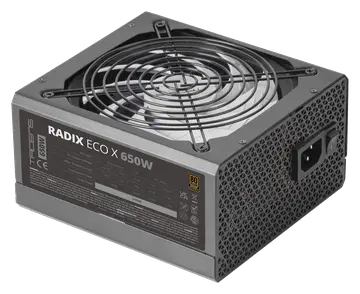 Tacens Radix Eco X 650 Fuente ATX 650W 80 Plus Bronze 6 Años Garantía Negro