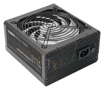 Tacens Radix Eco X 750 Fuente ATX 750W 80 Plus Bronze 6 Años Garantía Negro