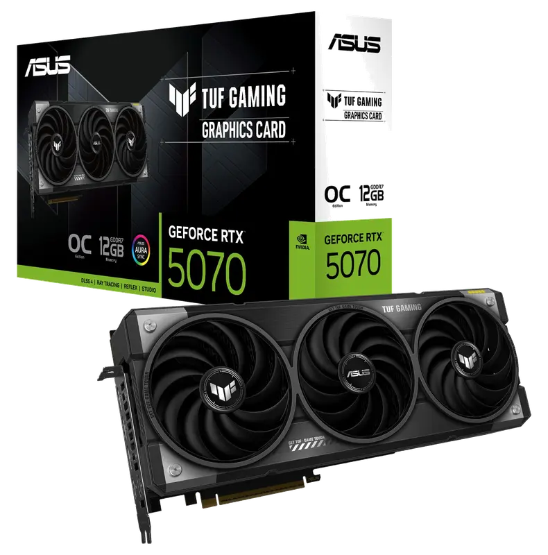 ASUS TUF Gaming GeForce RTX 5070 12GB GDDR7 OC Edition