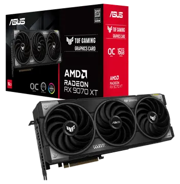 ASUS TUF Gaming Radeon RX 9070 XT OC Edition 16GB GDDR6