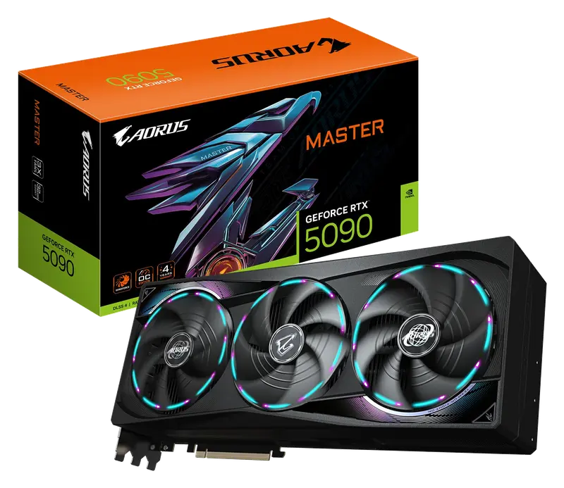 GIGABYTE AORUS GeForce RTX 5090 Master 32G Tarjeta Gráfica