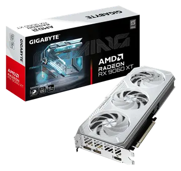 GIGABYTE Gaming Tarjeta Gráfica Radeon RX 9060 XT OC Ice 16G