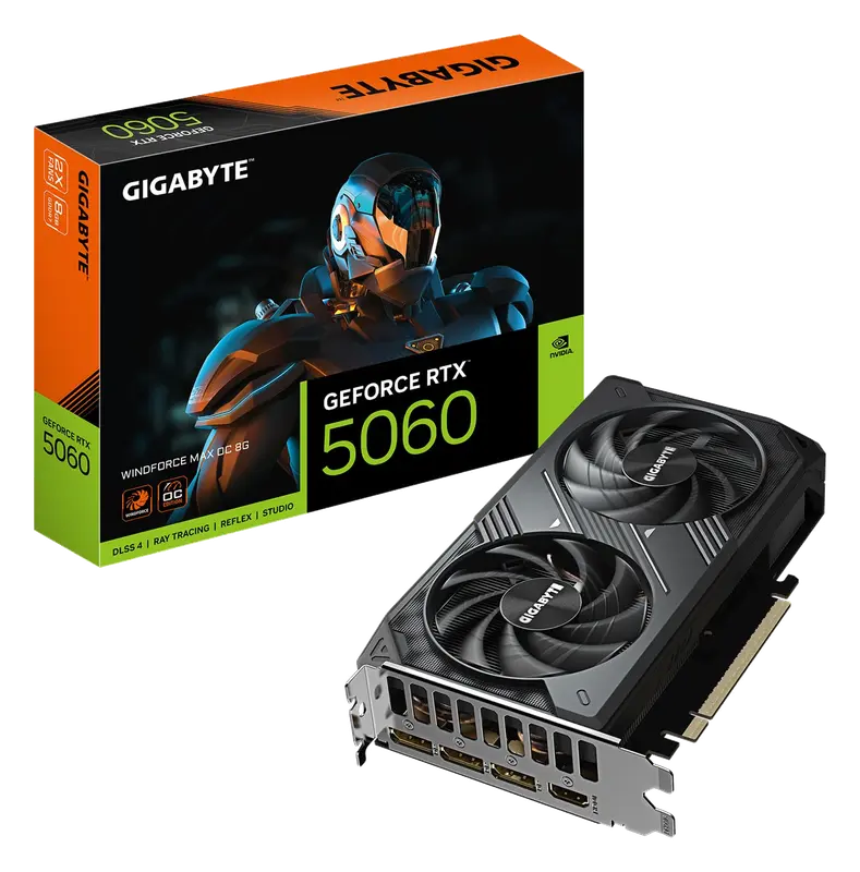 GIGABYTE GeForce RTX 5060 WINDFORCE MAX OC 8G
