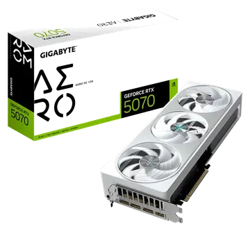 GIGABYTE GeForce RTX 5070 Aero OC 12G Tarjeta Gráfica