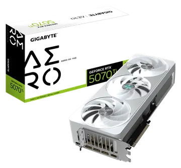 GIGABYTE GeForce RTX 5070 Ti Aero OC 16G Tarjeta Gráfica
