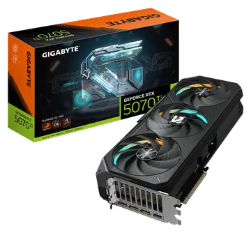GIGABYTE GeForce RTX 5070 Ti Gaming OC 16G Tarjeta Gráfica
