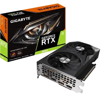 Gigabyte NVIDIA GeForce RTX 3060 WINDFORCE OC V2 Targeta gráfica