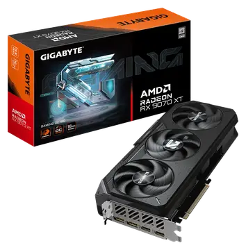 GIGABYTE Radeon RX 9070 XT Gaming OC 16G Tarjeta Gráfica