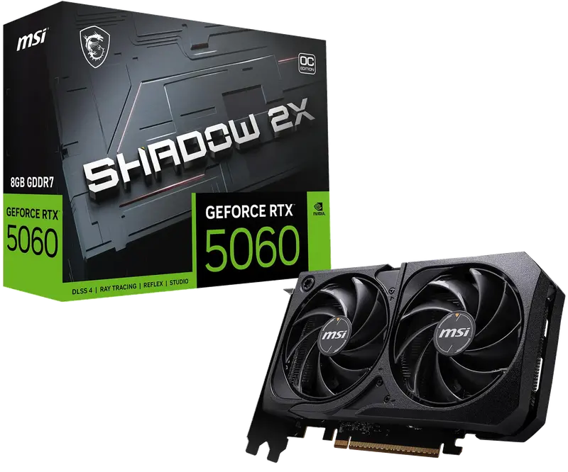 MSI GeForce RTX 5060 8G Shadow 2X OC