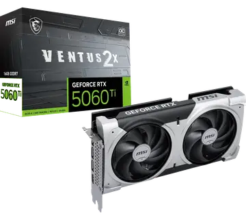 MSI GeForce RTX 5060 Ti 16G Ventus 2X OC Plus