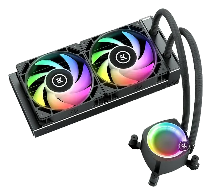 EKWB EK Nucleus AIO CR240 Lux D-RGB All-in-One Liquid CPU Kühler mit EK FPT