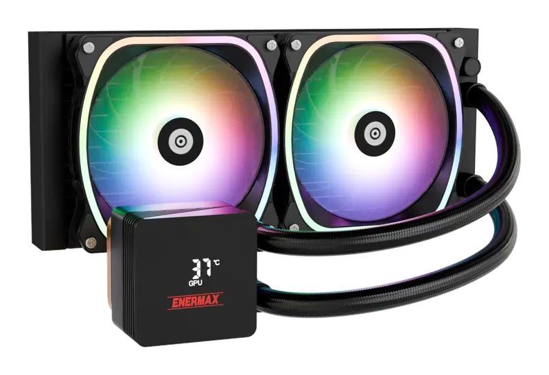 ENERMAX AquafUSION II 240 mm ARGB AIO refrigeración por agua Intel AMD