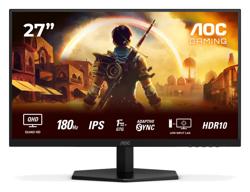 AOC Q27G42XE Gaming Monitor 27 Pulgadas 180Hz Panel Fast IPS