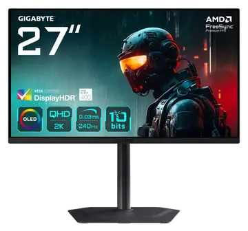 GIGABYTE MO27Q2 27" Monitor Gaming OLED QHD