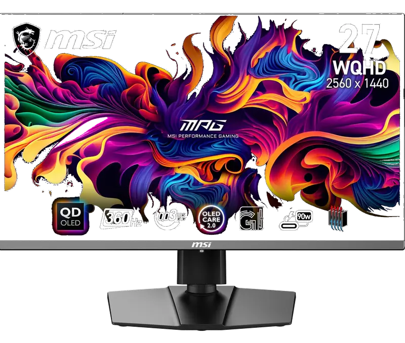 MSI MPG 271QRX QD-OLED 26,5" WQHD Monitor Gaming