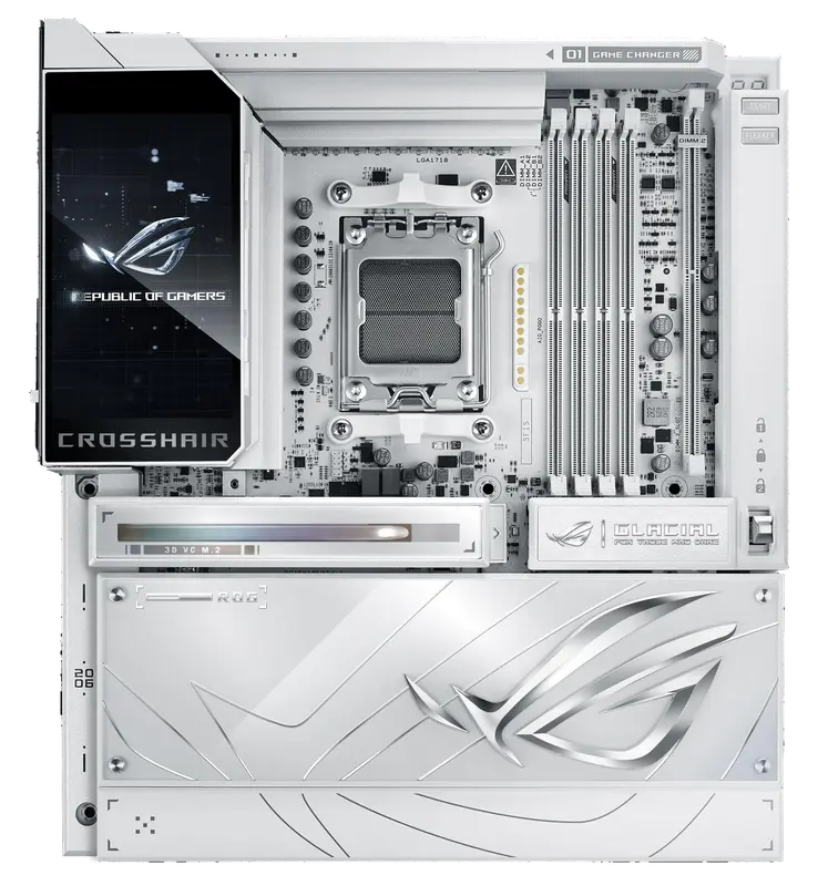 ASUS ROG Crosshair X870E Glacial