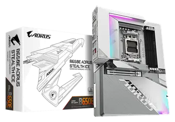 GIGABYTE B650E AORUS Stealth Ice Placa Base