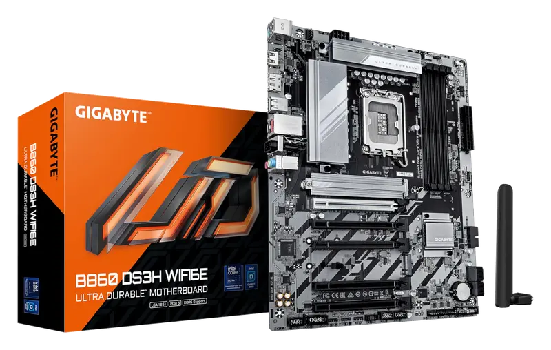 GIGABYTE B860 DS3H WIFI6E Placa Base