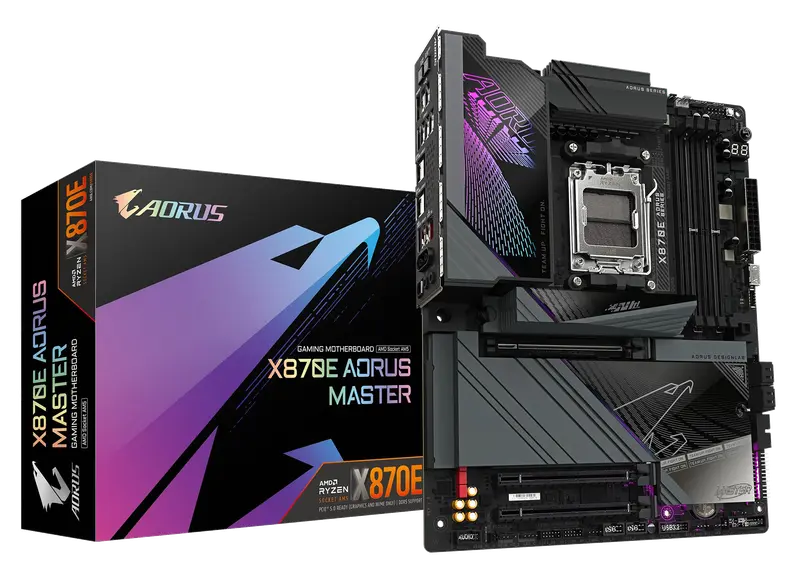 GIGABYTE Placa Base X870E AORUS Master