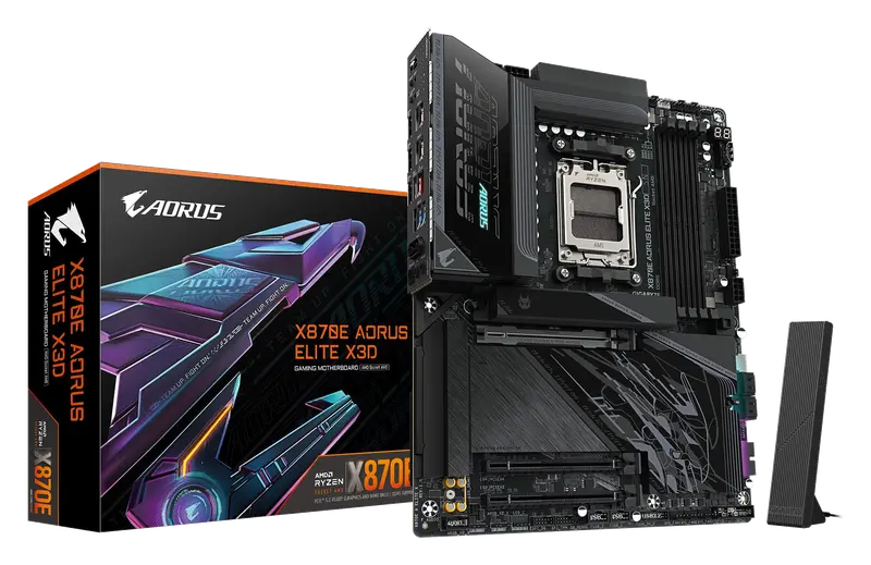 GIGABYTE X870E AORUS Elite X3D Placa Base