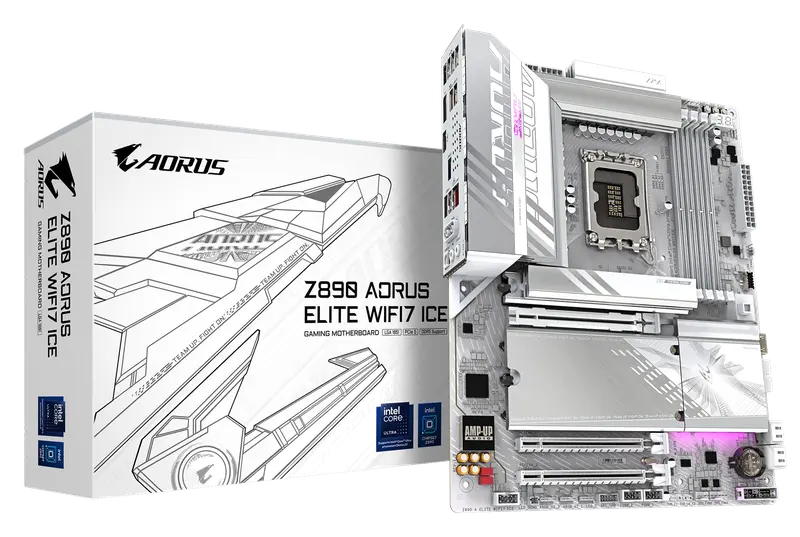 GIGABYTE Z890 AORUS Elite WIFI7 Ice Placa Base