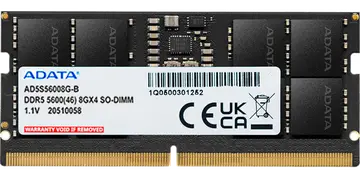 Adata So-DDR5 8GB 5600-46 Premier Single Tray