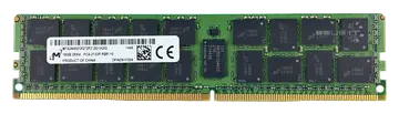 Micron Memoria di RAM ECC Registered DDR4 16GB 2Rx4 2133MHz PC4-17000 RDIMM