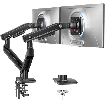 HUANUO Soporte Monitor Doble para Pantallas de 13 a 32"