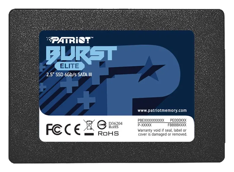 Patriot Memory SSD Disco Sólido Interno 2.5" SATA III Interno 240GB Burst Elite