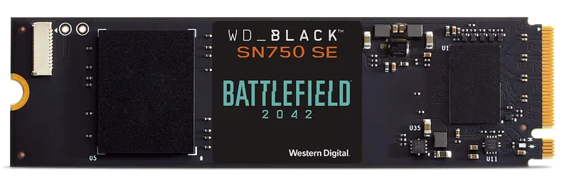 WD-BLACK SN750 SE 500GB M.2 2280 PCIe Gen4 NVMe Gaming SSD