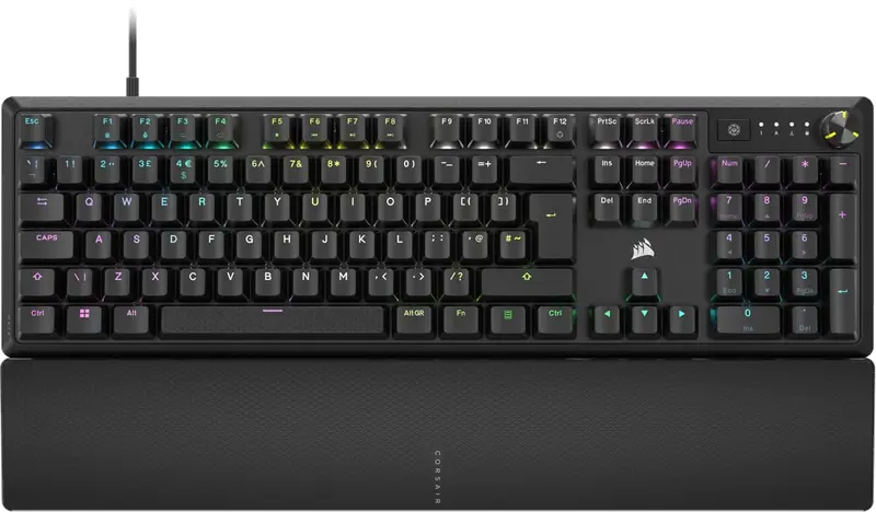 Corsair K70 Core RGB Teclado para Juegos con Cable mecánico con Palmrest