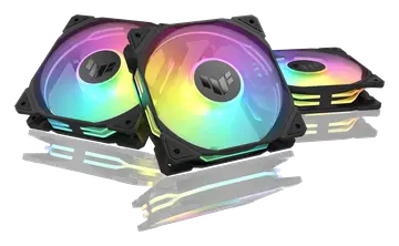 ASUS TUF Gaming TR120 ARGB Reverse Triple Pack Black Edition