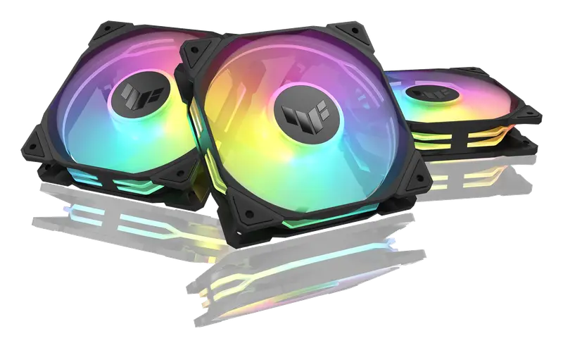 ASUS TUF Gaming TR120 ARGB Reverse Triple Pack Black Edition